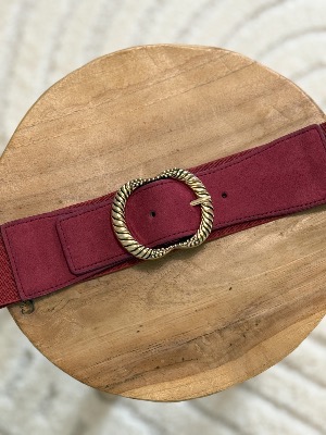 Ceinture Claire (burgendy)