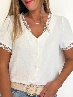 Blouse Coline (blanche)