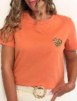 Tee shirt Lucie (corail)