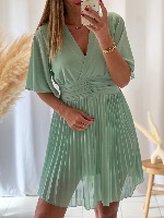 Robe Maud (vert d'eau)