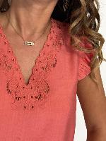 Blouse Isabelle (terracotta)