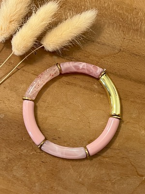 Bracelet Titia (rose poudré)