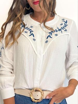 Blouse Justine (blanche)