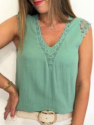 Blouse Marie (verte)