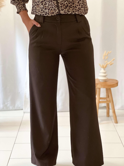 Pantalon Julie (chocolat)