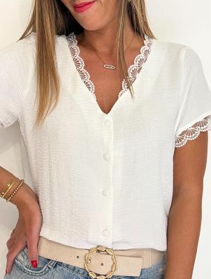 Blouse Coline (blanche)